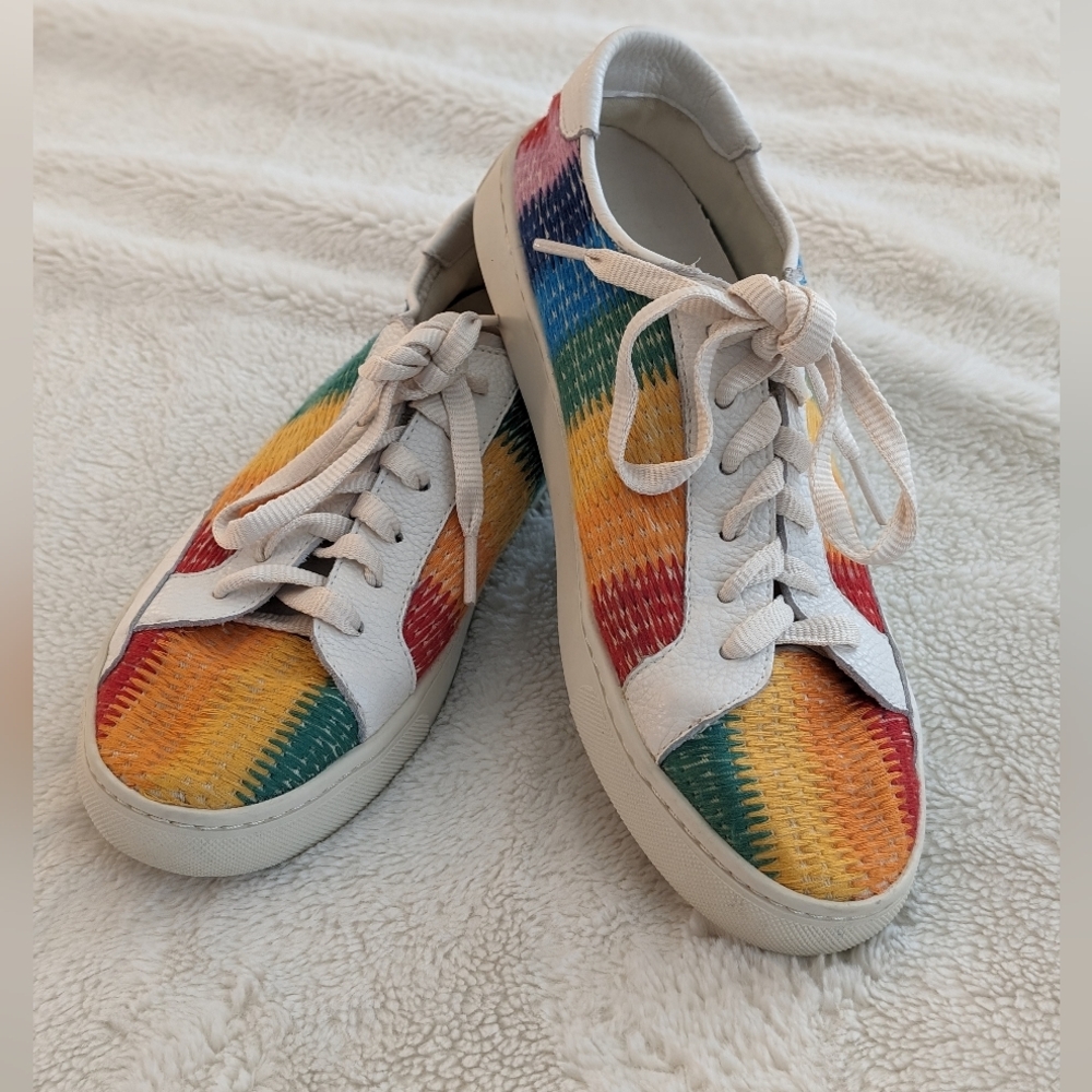 Like New: Soludos Rainbow Omber Ibiza Sneakers Women’s 8.5